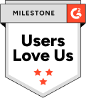 Users Love Us badge by G2